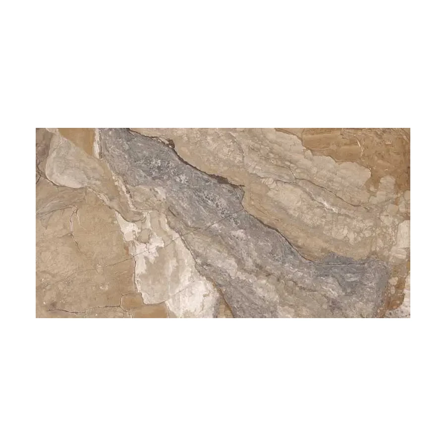 Керамогранит Lafaenza Oro OR ILL 9018 LP глянцевый коричневый 180х90 см