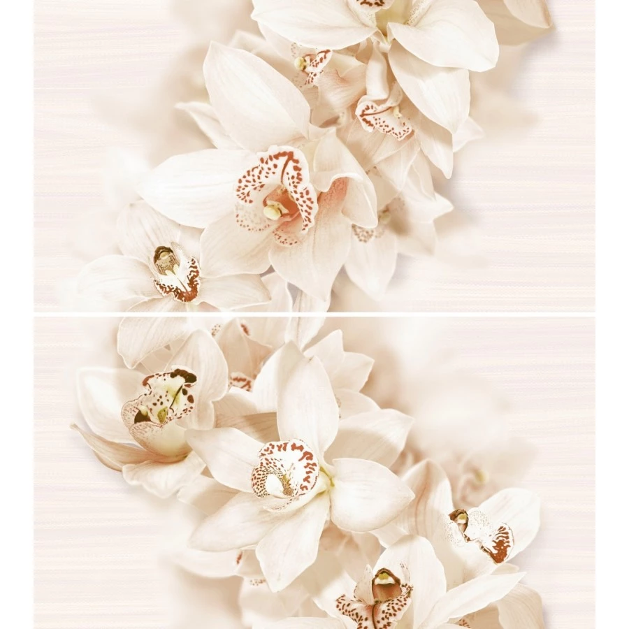 Панно Global Tile Aroma бежевый (компл. из 2-х шт.) 45*50 см