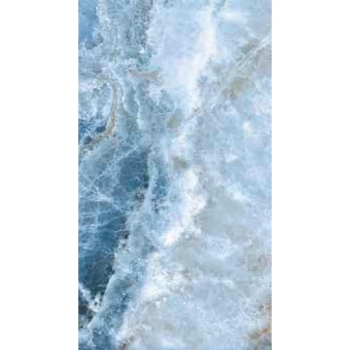 Керамогранит Bottega Glamour Onice Blue Lap Ret полуглянцевый синий B71114 120х60 см