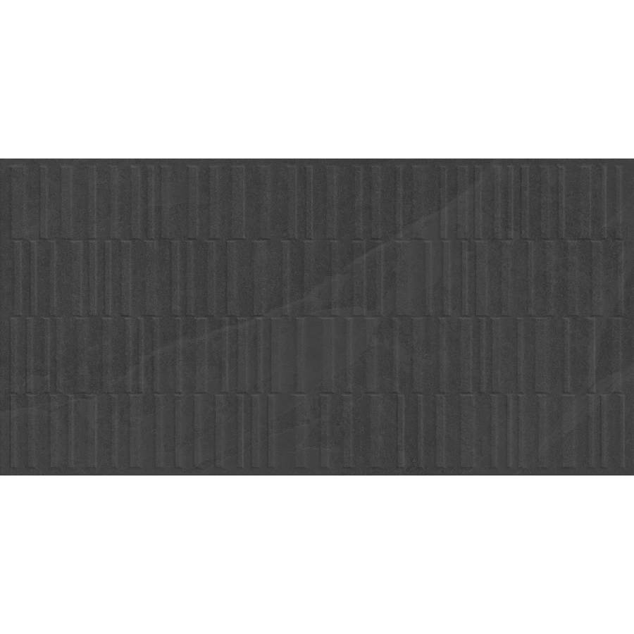 Керамогранит Laparet Badrock Shadow PRO Deco Art R10Soft STR CB матовый графитовый 120х60 см