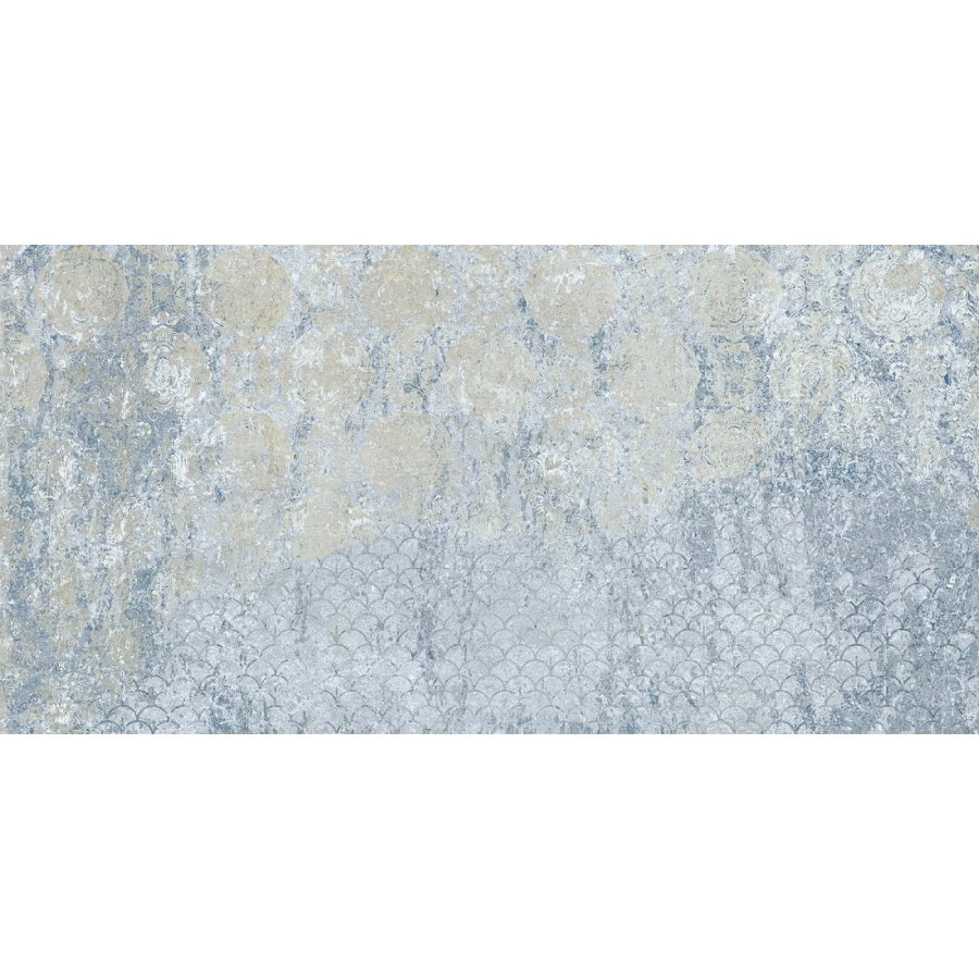 Керамогранит Aparici Bohemian Blue Natural матовый голубой ACB0000001 100х50 см