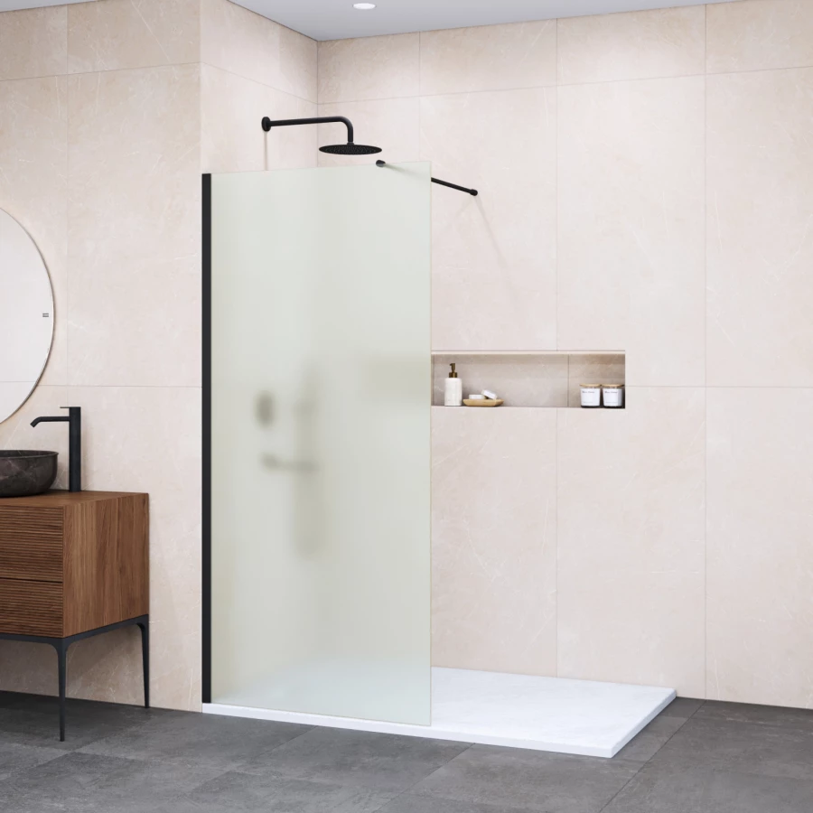 Душевая перегородка RGW WA-002B Матовое-Сатинат 35100212-24 120 см