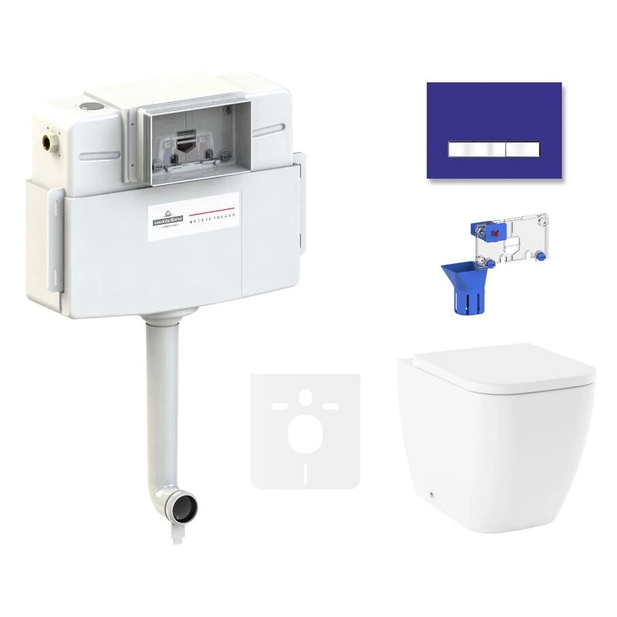 Унитаз Lavinia Boho Relfix One 87551020 (комплект 5 в 1)