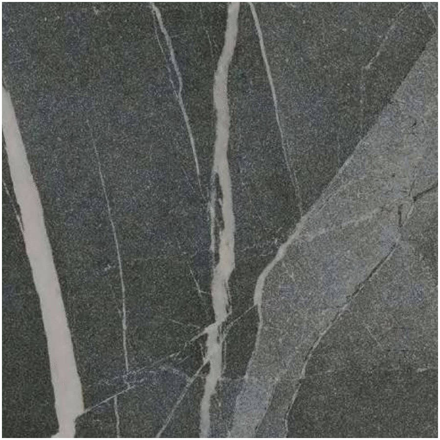 Керамогранит Vitra CityMarble Калакатта Блэк 7ЛПР полуглянцевый черный K951838LPR01VTET 60x60 см