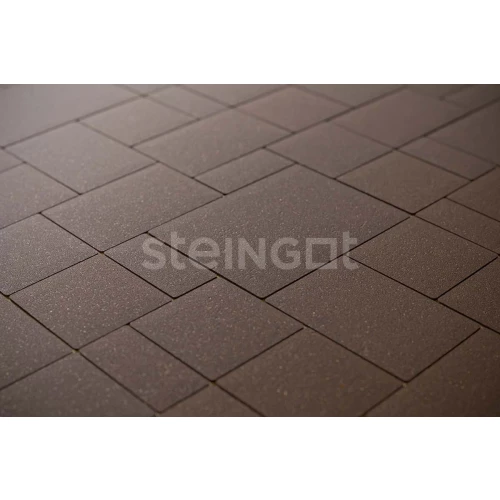 Тротуарная плитка Steingot Бавария 4182 темно-коричневая 60 мм