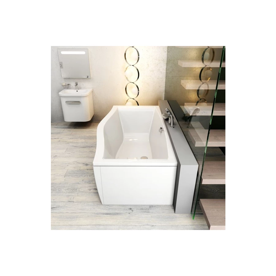 Ванна акриловая Ravak Magnolia белая C601000000 180x75 см