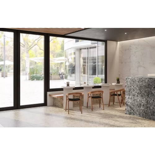 Керамогранит Kerranova Terrazzo Dark Grey K-333/MR 60x60 см