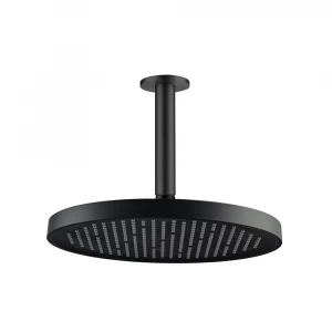 Верхний душ потолочный Aquatek матовый черный AQ2070MB 260 мм