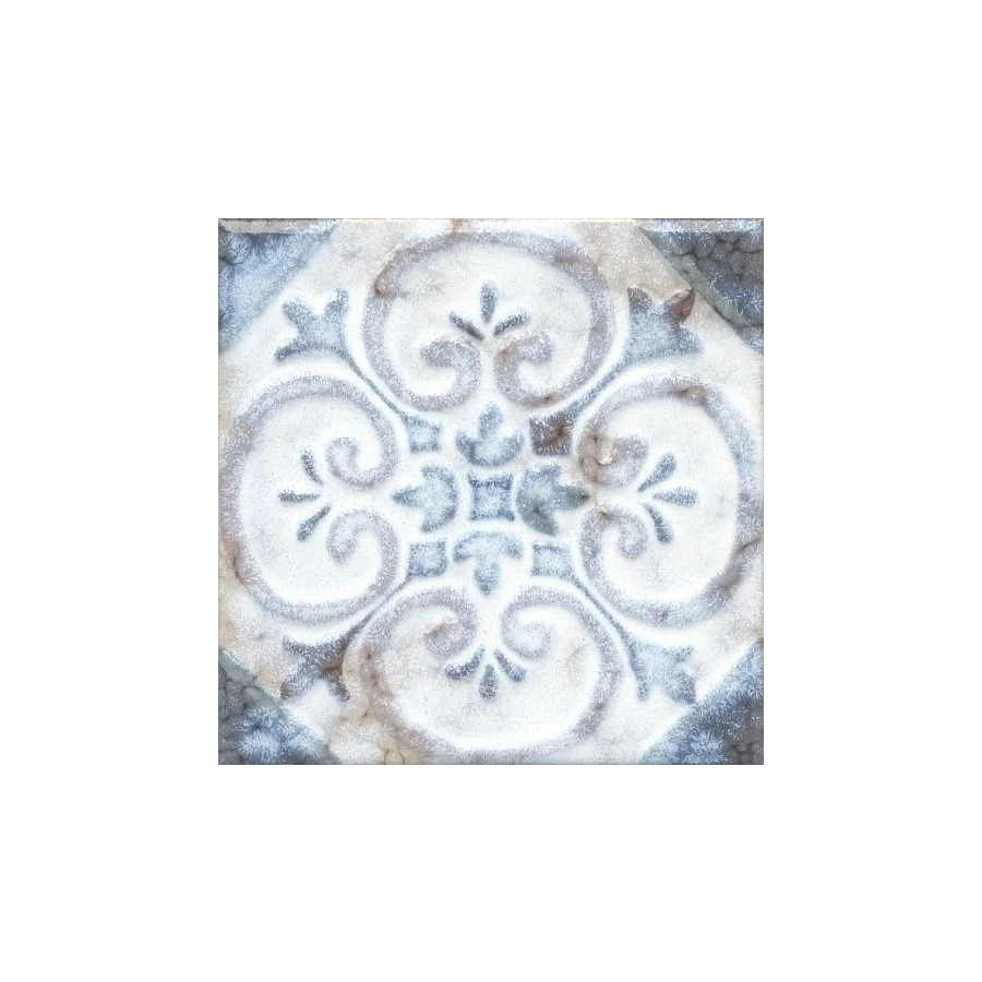 Декор Kerama Marazzi Барио белый 15х15 см