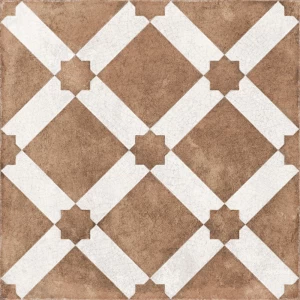 Керамогранит Cersanit Carpet орнамент рельефный матовый многоцветный A17932 29,8x29,8 см