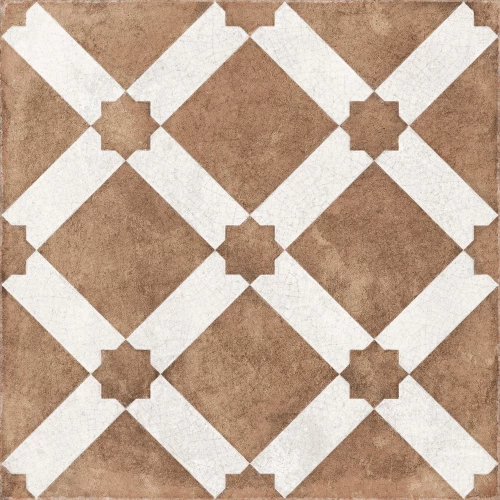 Керамогранит Cersanit Carpet орнамент рельефный матовый многоцветный A17932 29,8x29,8 см