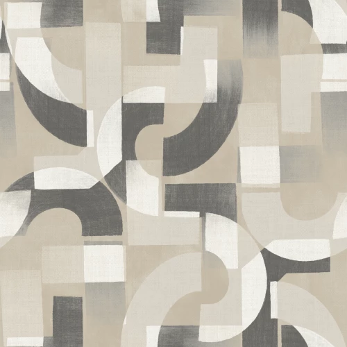 Обои флизелиновые Grandeco Karuna бежевые A 76002 0,53х10,05 м