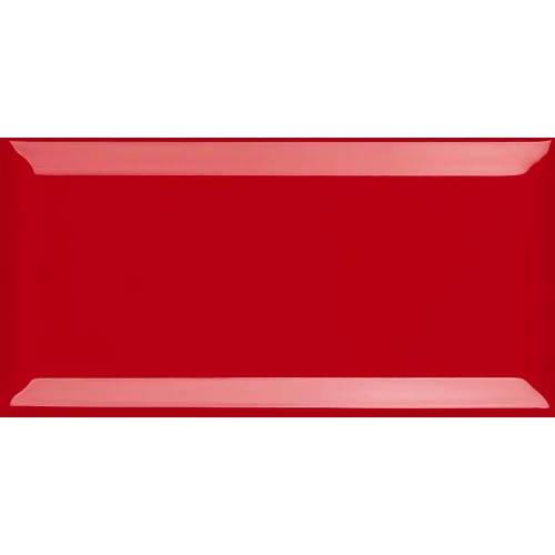 Плитка настенная Veneto Ceramicas Biselado - 10 Rojo 10x20 см