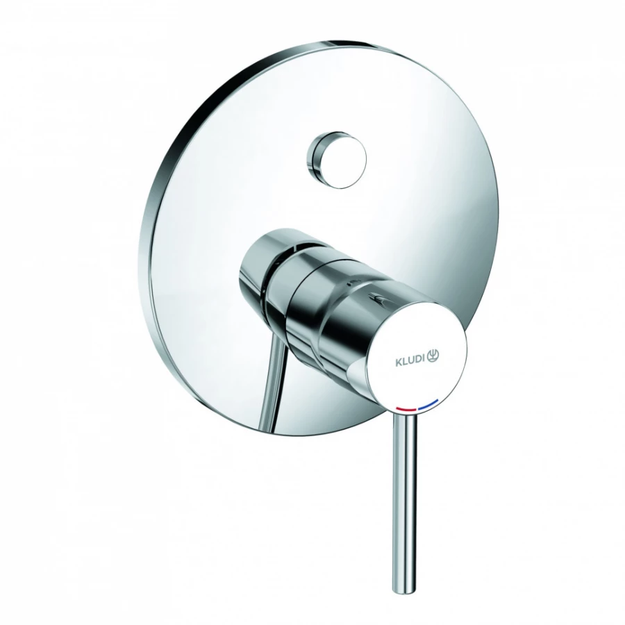 Смеситель для ванны и душа Kludi Bozz встраиваемый переключатель воды Push&Switch хром 386590576