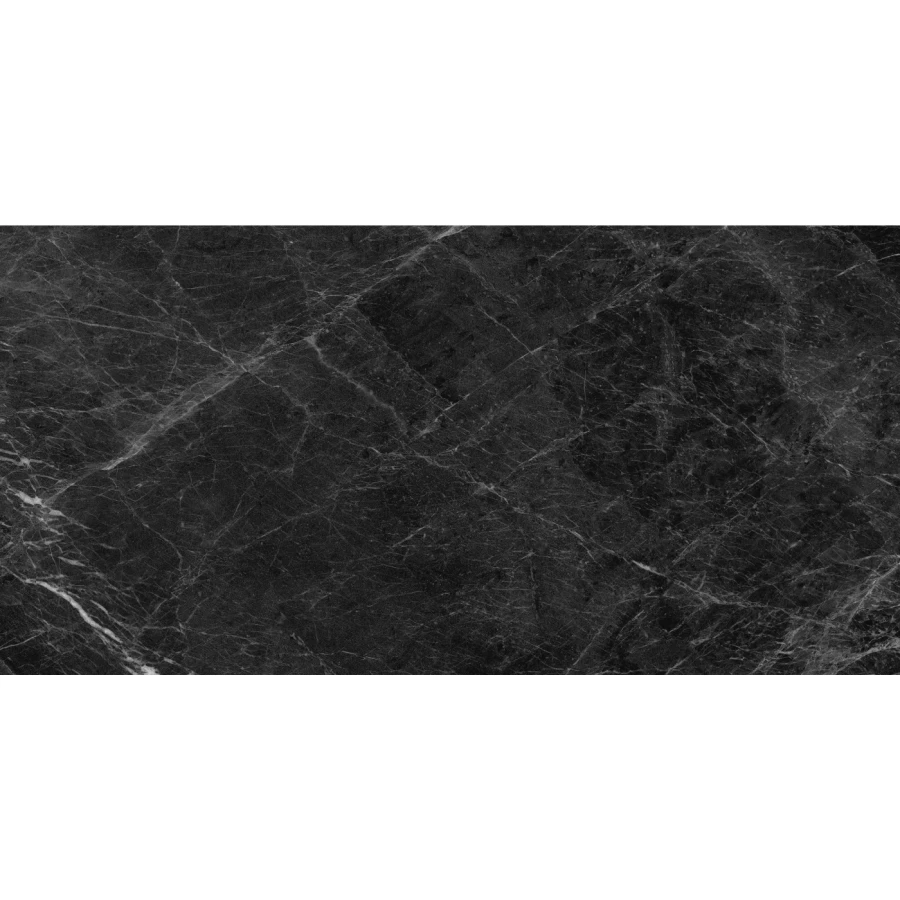 Керамогранит Dogma Project Antibacterial Marquina Dark Soft Rettificato матовый черный DPA601206 120х60 см