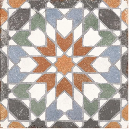 Керамогранит Nanda Tiles Andalusia Zaida матовый многоцветный 20х20 см