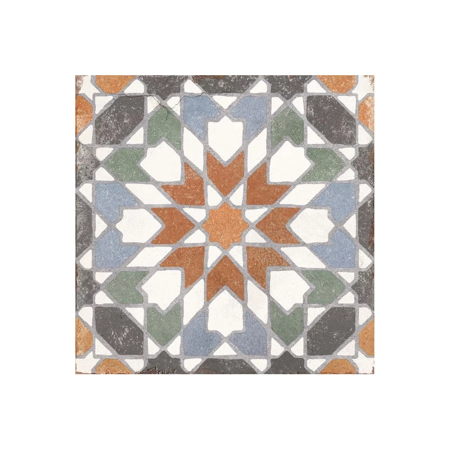 Керамогранит Nanda Tiles Andalusia Zaida матовый многоцветный 20х20 см
