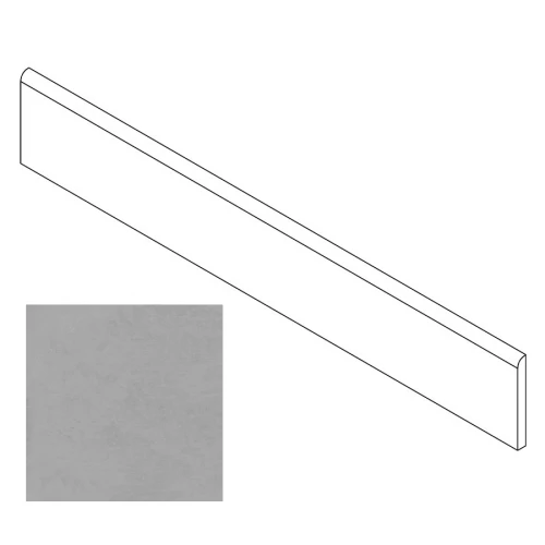 Плинтус Gresse Sigiriya с завальцовкой лофт светло-серый GRS09-09 60х9,5 см