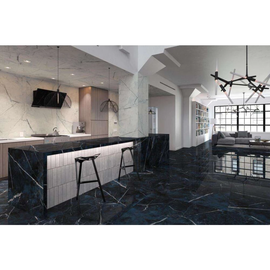 Black & Light Calacatta