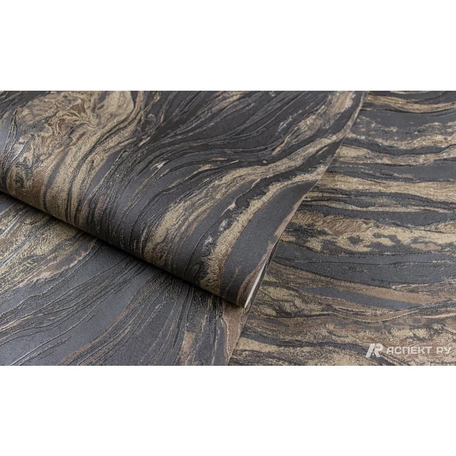 Обои флизелиновые Аспект Марко Черный 70580-42 1,06х10,05 м