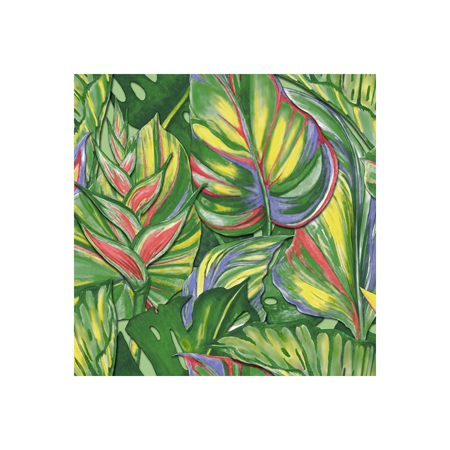 Обои флизелиновые VOG Collection A Тропики зеленые 90125-73 1,06х10,05 м