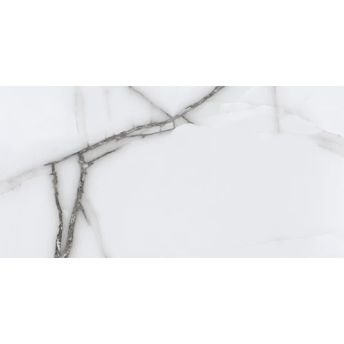 Керамогранит lamore Ceramic Gloss 60х120 Onyx Vista Gris глянцевый белый 60/120-046 120х60 см