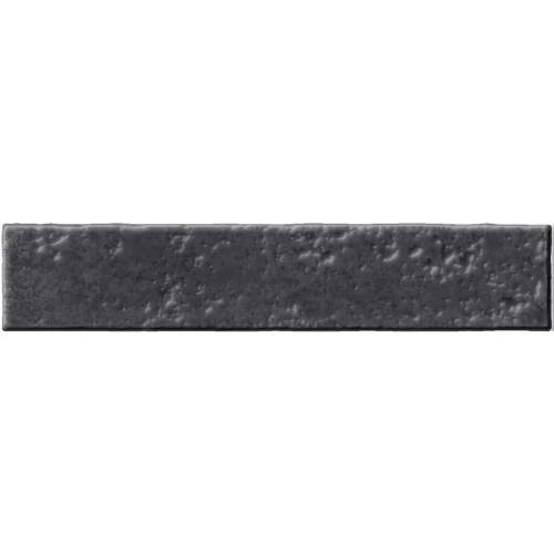 Настенная плитка Cifre Puck Black Brillo глянцевая черная 50x5 см