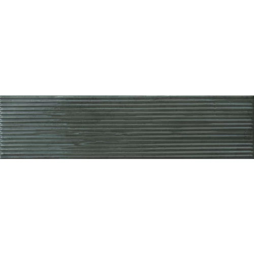 Керамогранит Settecento Swing Musk глянцевый зеленый ERV320 30х7,5 см