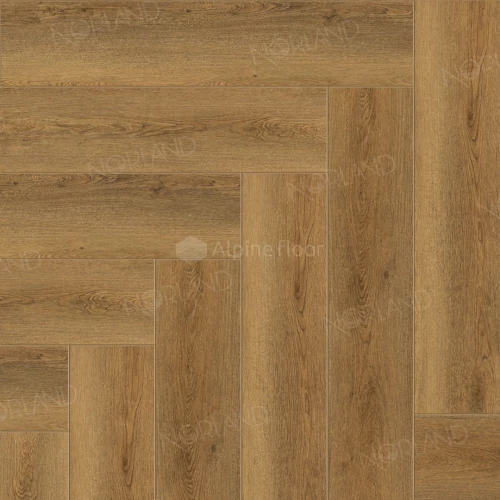 Каменный SPC ламинат Alpine Floor Norland Lagom Parquet Helig 1033-11 34 класс 3.5 мм 2.25 кв.м 60х12.5 см