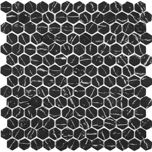 Декоративная Мозаика Imagine mosaic Glass Mosaic AGHG23-black 29,7х29,3 см