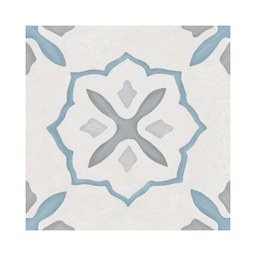 Керамогранит Harmony Peronda Sirocco Blue Cross серо-зелёный 3386036154 22,3х22,3 см