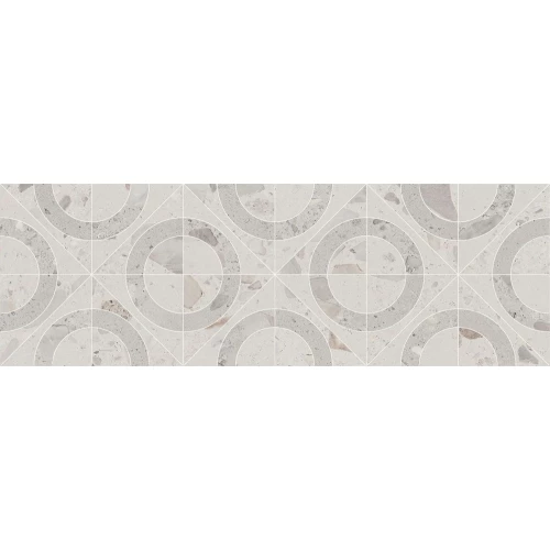 Декор Kerama Marazzi Тараскон обрезной матовый серый светлый KMD3STA125BR 89,5x30 см