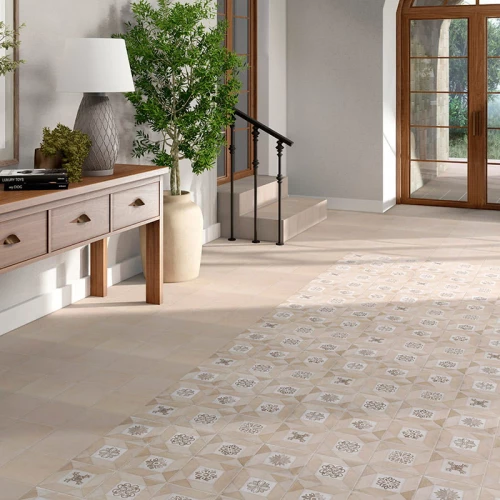 Декор Mainzu Elegance Deco Cream матовый бежевый PT03966 20x20 см