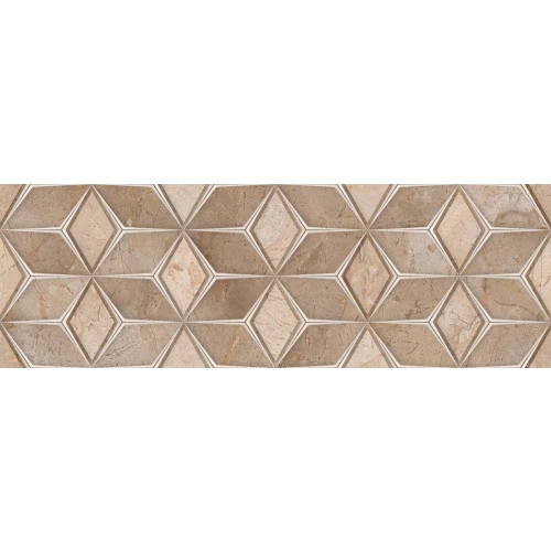 Плитка настенная Primavera Empressa Brown Decor 04 carving DC06-04 90х30 см