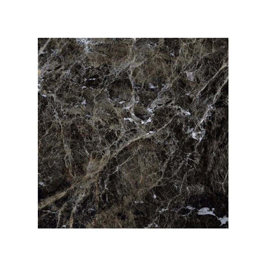 Керамогранит Gresse Simbel carbon Мрамор черно белый матовый GRS05-03M 600*600*10мм 60х60 см