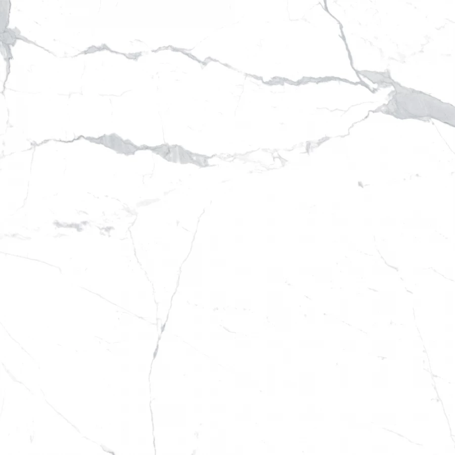 Керамогранит Eurotile Ceramica Statuario Fond Pol белый 7930138705115 60x60 см