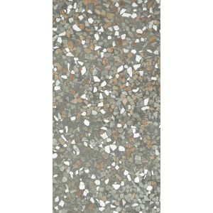 Керамогранит Creanza Veneziano Terra Verde Shape+Glue Art 3D-глазурь матовый зелёный SH1009-G 120х60 см