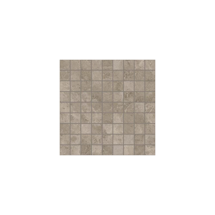 Вставка Coliseumgres мозаика Сиена серая 30х30