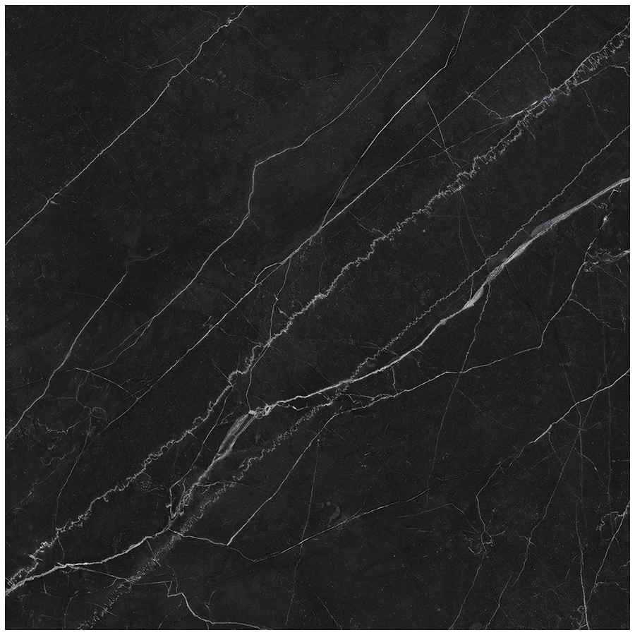 Керамогранит Opera Nero матовый карвинг чёрный LP6060G0211R 59,5х59,5 см