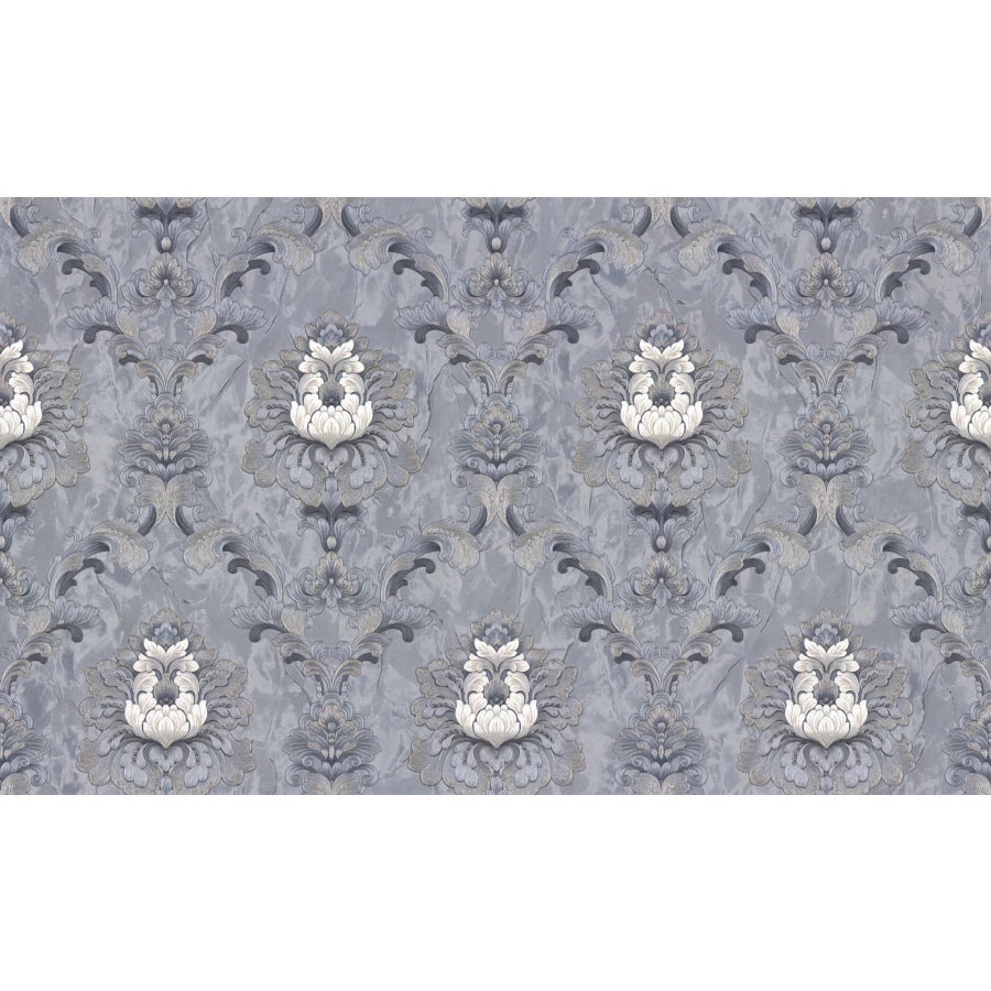 Обои флизелиновые Palitra Life Bergamo Палитра серые PL72287-44 1,06х10,05 м