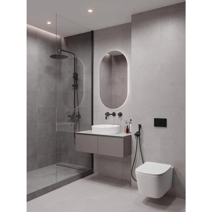 Керамогранит Lasselsberger Ceramics Трэверс матовый светло-серый 6246-0113 45х45 см