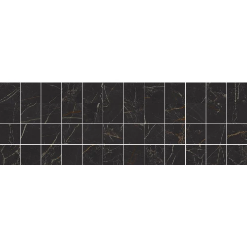 Декор Laparet Royal мозаичный чёрный MM60074 20х60