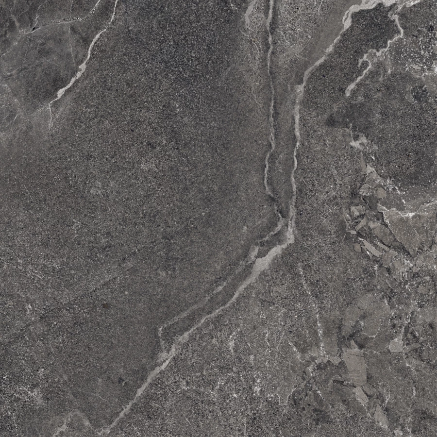 Керамогранит New Trend Karakum Dark матовый чёрный D60258М 60х60 см