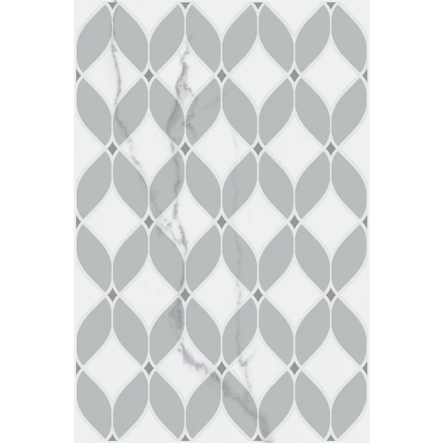 Декор Kerama Marazzi Мираколи глянцевый белый VT/A623/8376 30x20 см