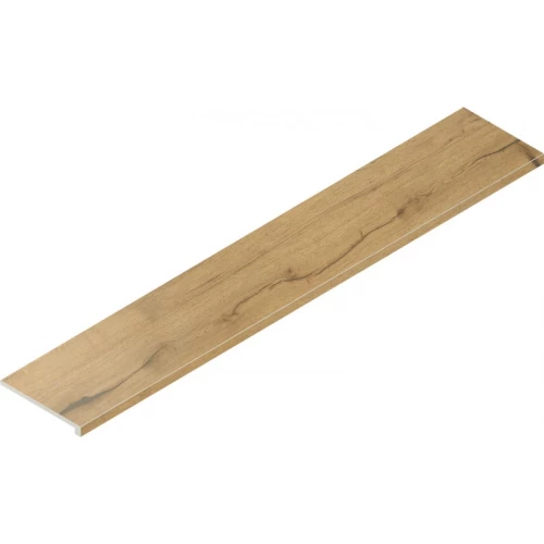 Ступень фронтальная из керамогранита Italon Аура Премиум Голд матовая желтая 620070003180 160х33 см