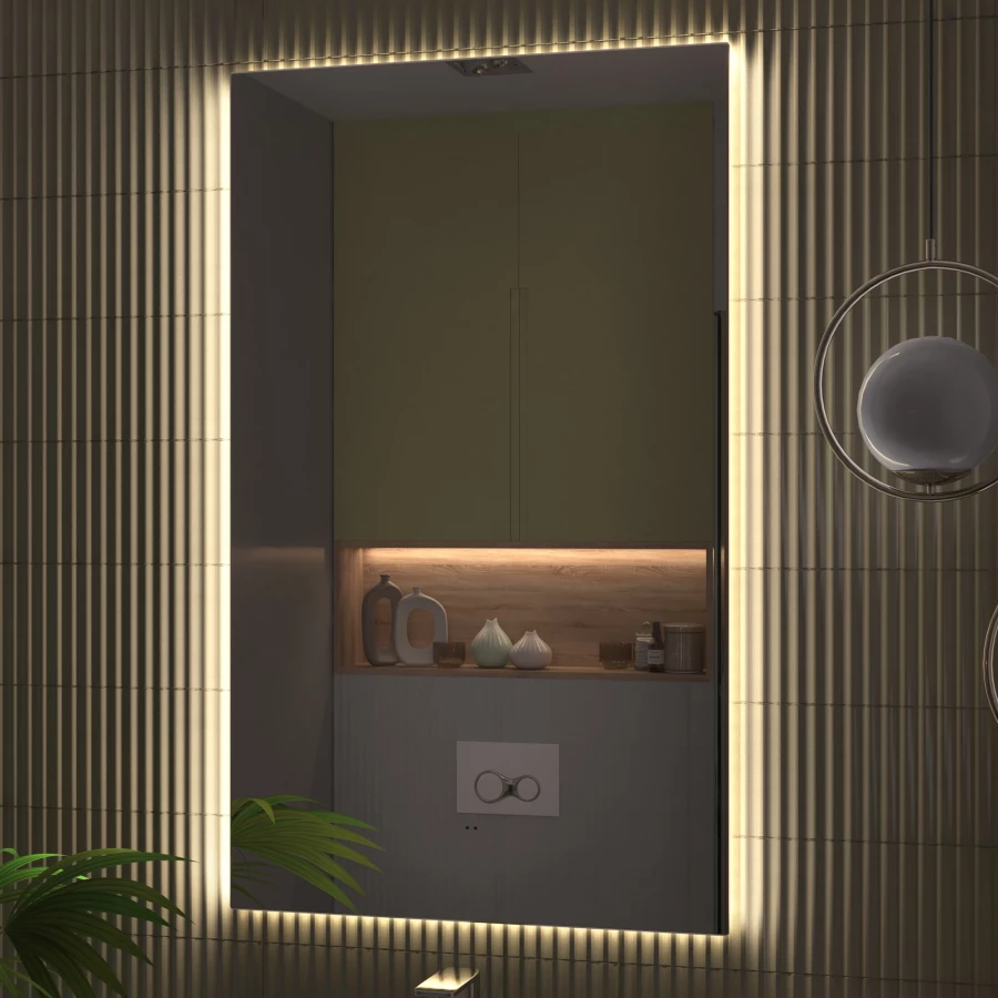 Зеркало Vigo Quadro Comfort 600 144 60x100 см