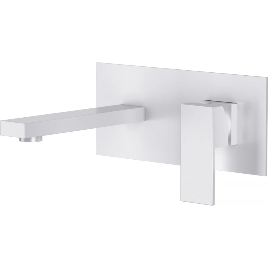 Смеситель для раковины D&K Bayern.Liszt встраиваемый настенный матовый белый DA1514408