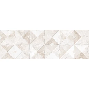 Плитка настенная ALMA Ceramica Mars матовая рельефная TWA11MAS014 60х20 см