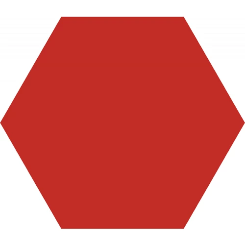 Керамогранит Codicer Basic Hex.25 Red 25x22 см