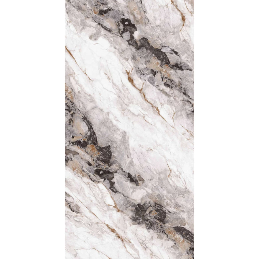Керамогранит Zibo Fusure Pekin Marble Gold Glitter G126018G 120х60 см
